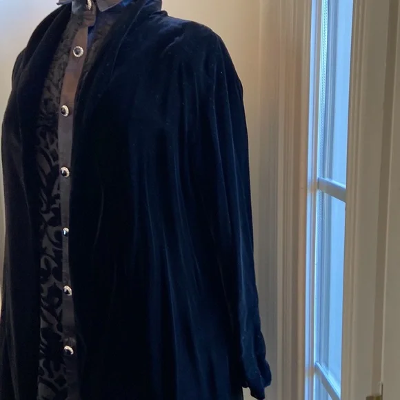 Eileen Fisher Mixed Media Swing Jacket